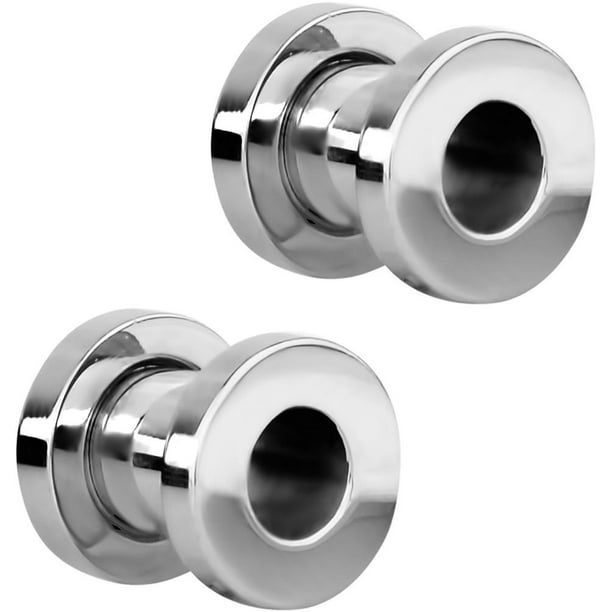 1.2-6mm Ear Gauge Kit Stainless Steel Ear Taper Expander 16g-2g Ear Plug Tunnel 1.2-6mm Ear Gauge Kit Stainless Steel Ear Taper Expander 16g-2g Ear Plug Tunnel